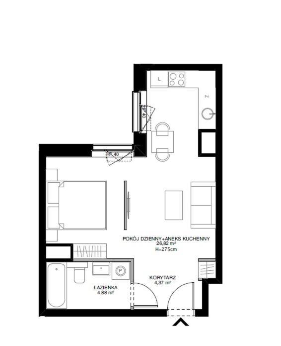 Zloty Lotos-Srodmiescie Z Darmowym Parkingiem Apartment Gdańsk Exterior foto